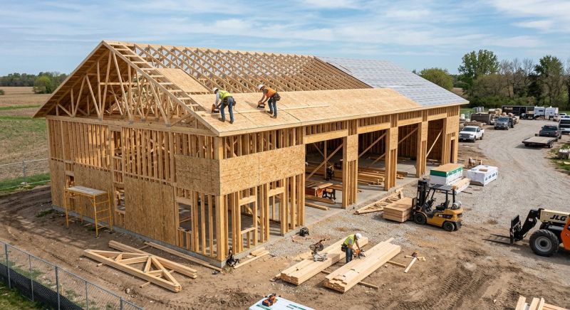 Commercial Garage Construction in South Houston, TX