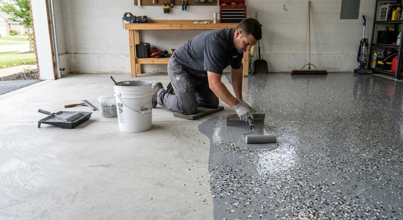 Garage Floor Resurfacing in Alexandria, VA