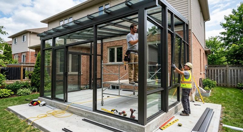 Lanai Enclosure Installation in Arvada, CO