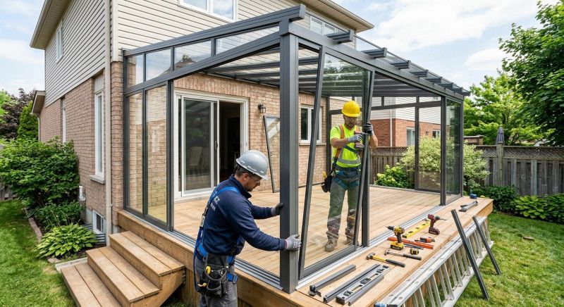 Lanai Enclosure Installation in Arvada, CO