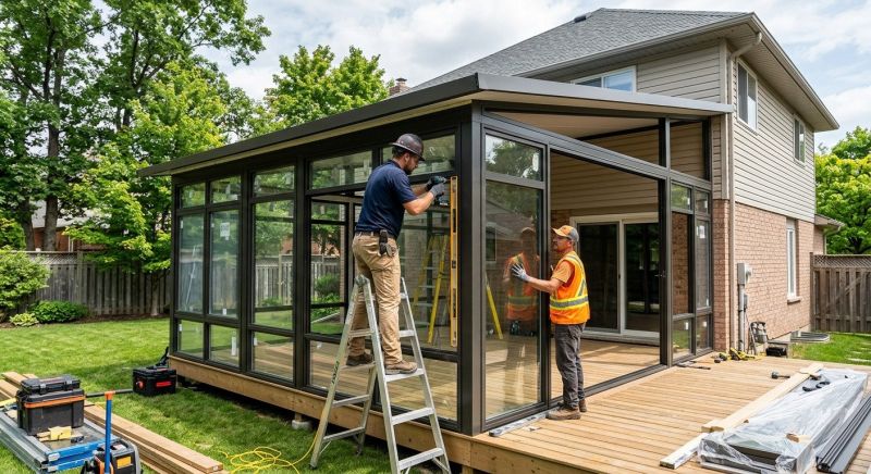 Sunroom Addition Construction in Arvada, CO
