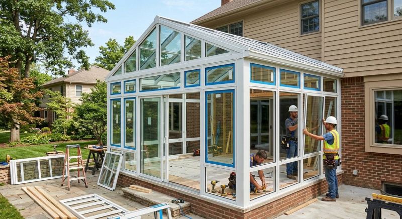 Three Season Room Installation in Arvada, CO