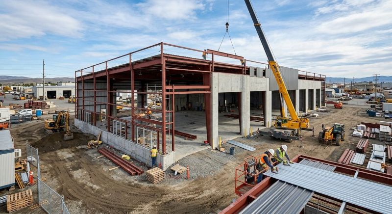 Warehouse Garage Construction in Charleston, SC