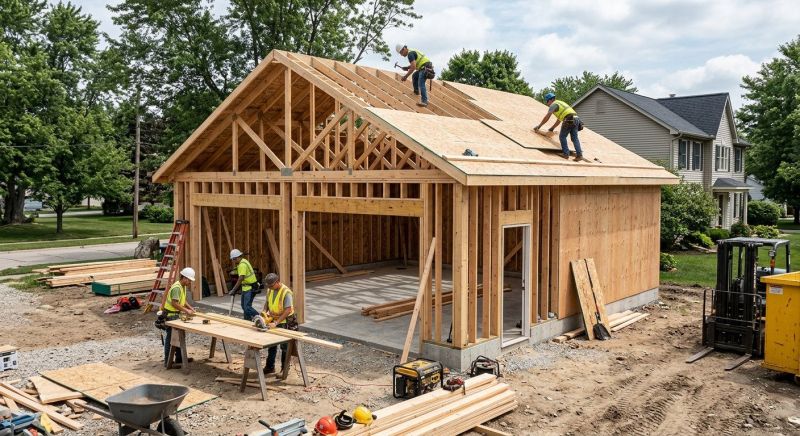Storage Garage Construction in Houston, TX